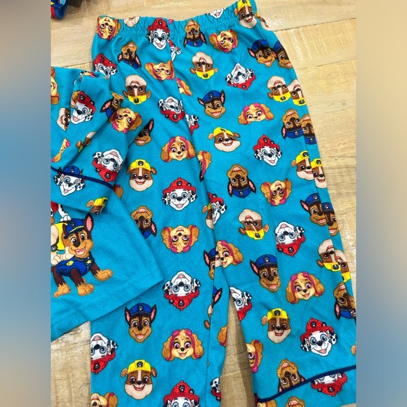 2 boys PAW PATROL Nickelodeon boys kids toddler pajama set Marshall skye - Picture 10 of 13